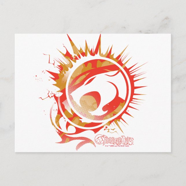 Cartão Postal ThunderCats | Explosive Logo Graphic (Frente)