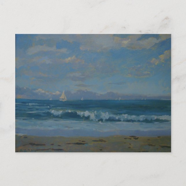 Cartão Postal Thurlestone Beach (Frente)