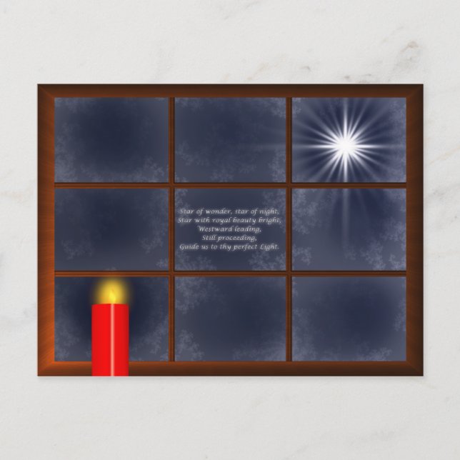 Cartão Postal Thy Perfect Light (Frente)