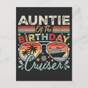 Cartão Postal Tia do Cruzeiro de Aniversário Férias
