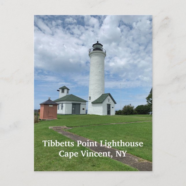 Cartão Postal Tibbetts Point Lighthouse (Frente)