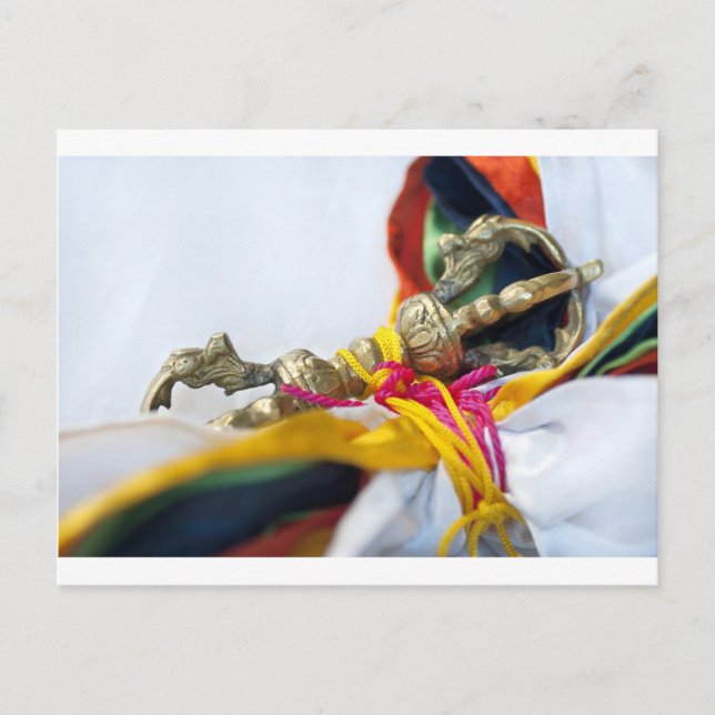 Cartão Postal Tibetan Vajra (Frente)