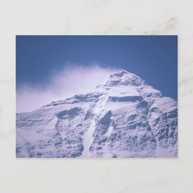 Cartão Postal Tibete. Mt. Everest (Frente)