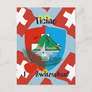 Cartão Postal Ticino Svizzera / Tessin Schweiz Postkarte
