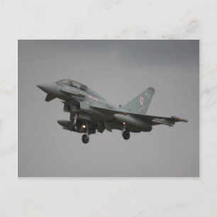 Cartão Postal Tifão Eurofighter