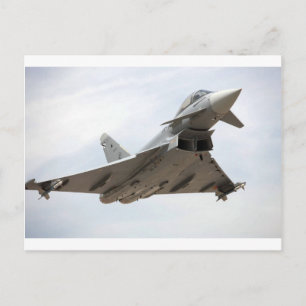 CARTÃO POSTAL TÍFOTO DO EUROFIGHTER
