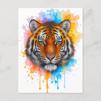 Cartão Postal Tiger
