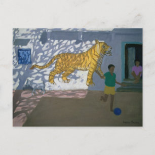 Cartão Postal Tiger India