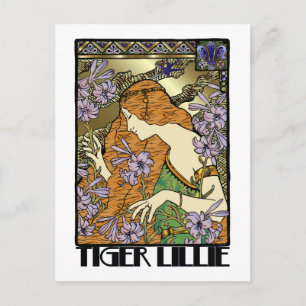 Cartão Postal Tiger Lillie