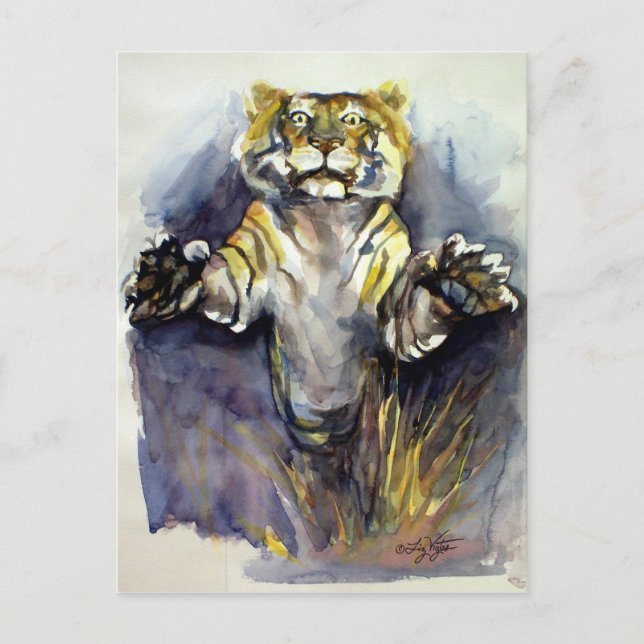 Cartão Postal Tiger Tiger (Frente)