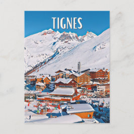 Cartão Postal Tignes Station de ski