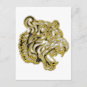 Cartão Postal Tigre