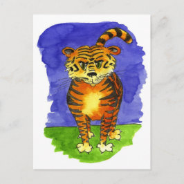 Cartão Postal Tigre do tigre