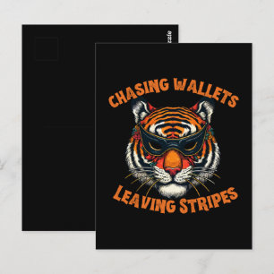 Cartão Postal Tigre ladrão