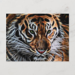 Cartão Postal Tigre Pensado