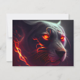 Cartão Postal Tigre postale da carte