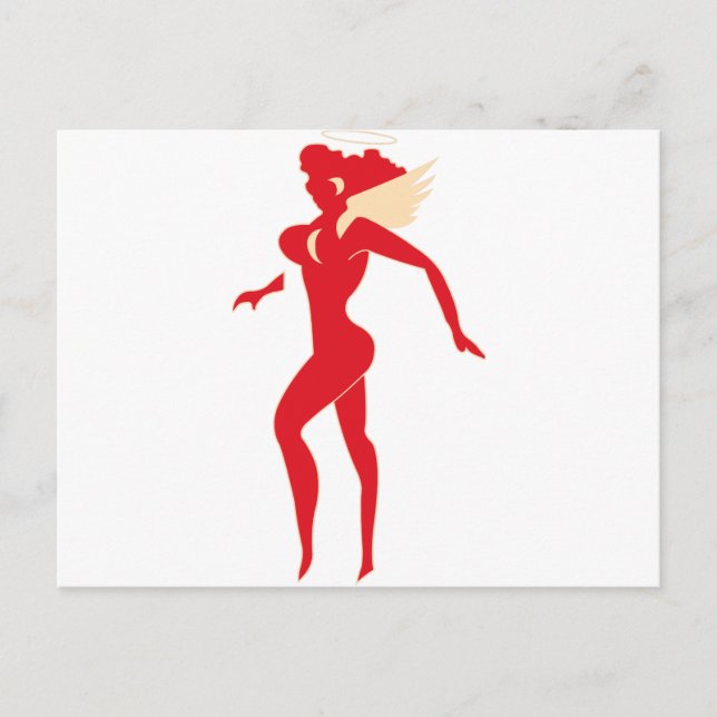 Cartão Postal Tigres voadores - Anjo do Inferno (Frente)