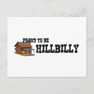 Cartão Postal TII Orgulhoso de ser Hillbilly