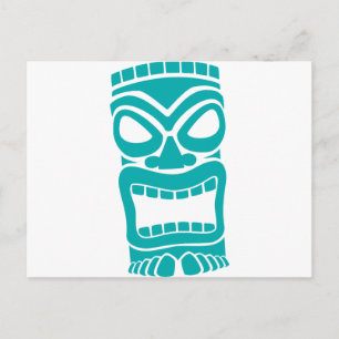 Cartão Postal Tiki Deus
