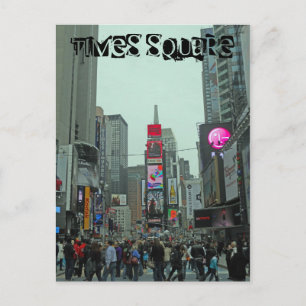 Cartão Postal Times Square Manhattan Nova York