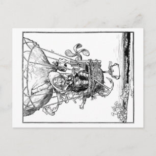 Cartão Postal Tio Lubin - Heath Robinson