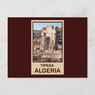 Cartão Postal Tipasa Argélia