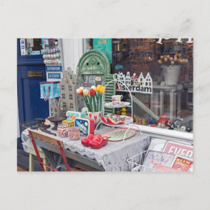 Cartão Postal típico amsterdã