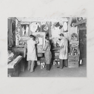 Cartão Postal Tipografia, 1921