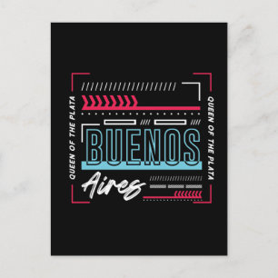 Cartão Postal Tipografia de Buenos Aires Gráfica Moderna Argen
