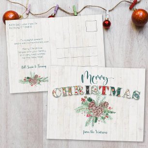 Cartão Postal Tipografia de Natal Bastante Russa