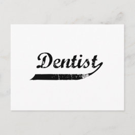 Cartão Postal Tipografia Dentista