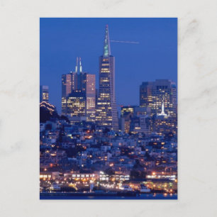 Cartão Postal Tirada do telhado da prisão em Alcatraz