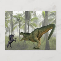 Tiranossauro Unicórnio Dinossauro