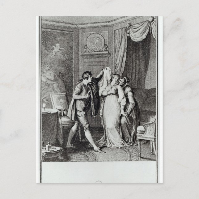 Cartão Postal "Tire esse véu" do capítulo 7 do (Frente)