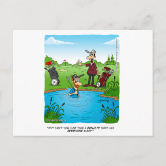Cartão Postal tiro de pena
