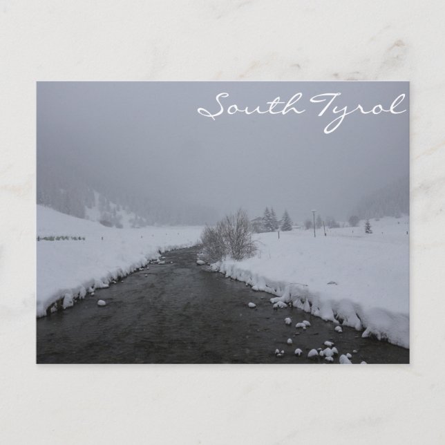 Cartão Postal Tirol do Sul (Frente)