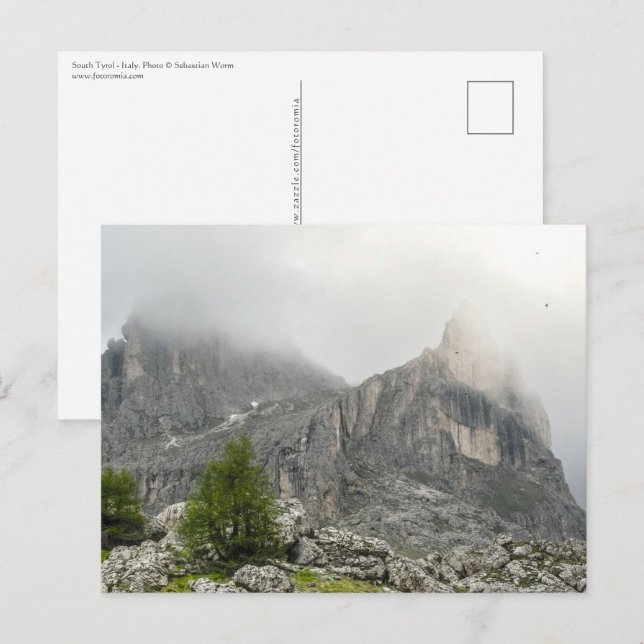 Cartão Postal Tirol do Sul Itália (Frente/Verso)