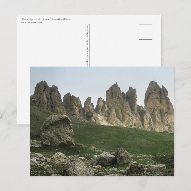 Cartão Postal Tirol do Sul Itália (Frente/Verso)