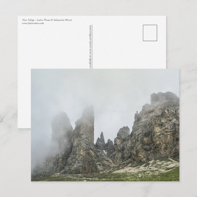 Cartão Postal Tirol do Sul Itália (Frente/Verso)