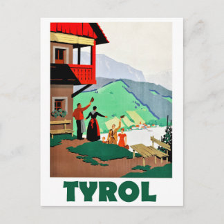 Cartão Postal Tirol, uma calorosa recepção,