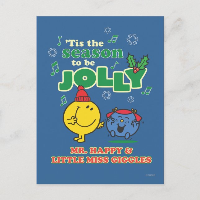 Cartão Postal Tis The Season (Frente)