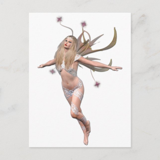 Cartão Postal Titania Fairy Queen (Frente)