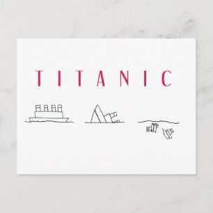 Cartão Postal Titanic