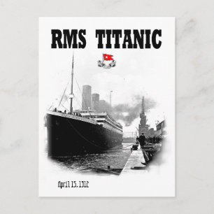 Cartão Postal Titanic RMS