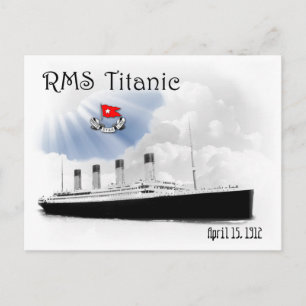 Cartão Postal Titanic RMS