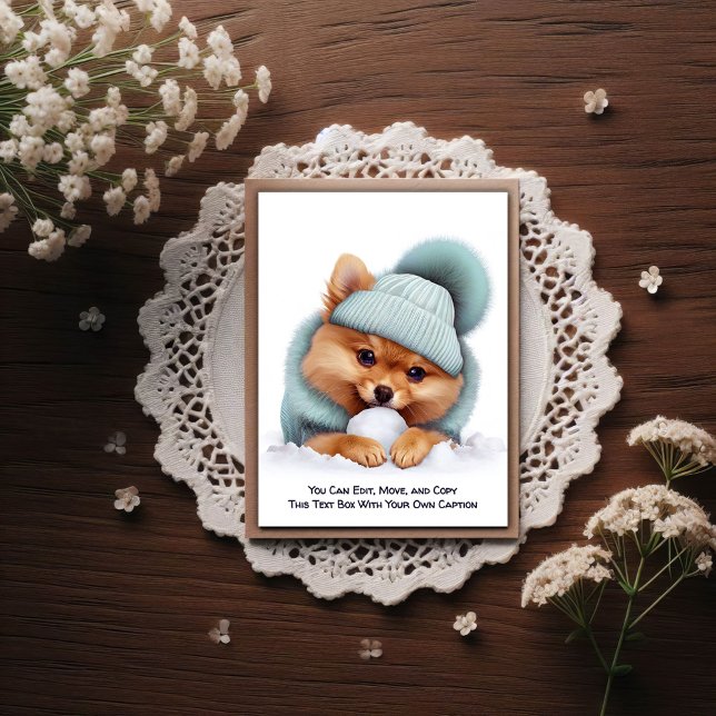 Cartão Postal Title: Humorous Customizable Any Occasion Postcard (Criador carregado)