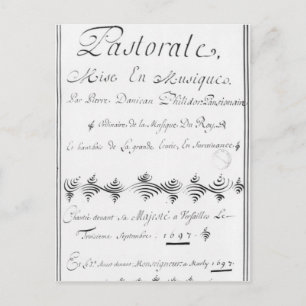 Cartão Postal Título da página 'Pastorale'