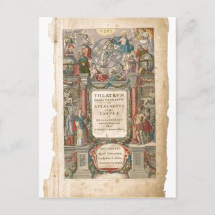 Cartão Postal Título Resumo da página Theatrum Orbis Terrarum, s