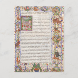 Cartão Postal Titus Livius História de Roma Manuscrito Medieval