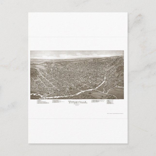 Cartão Postal Titusville (Frente)